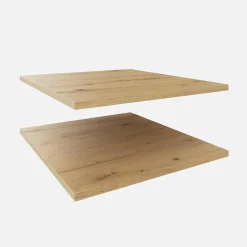 2 półki do szafy ADBOX 50 cm dąb artisan