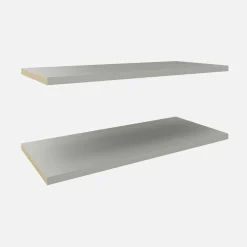 2 półki szare do szafy ADBOX 75 cm