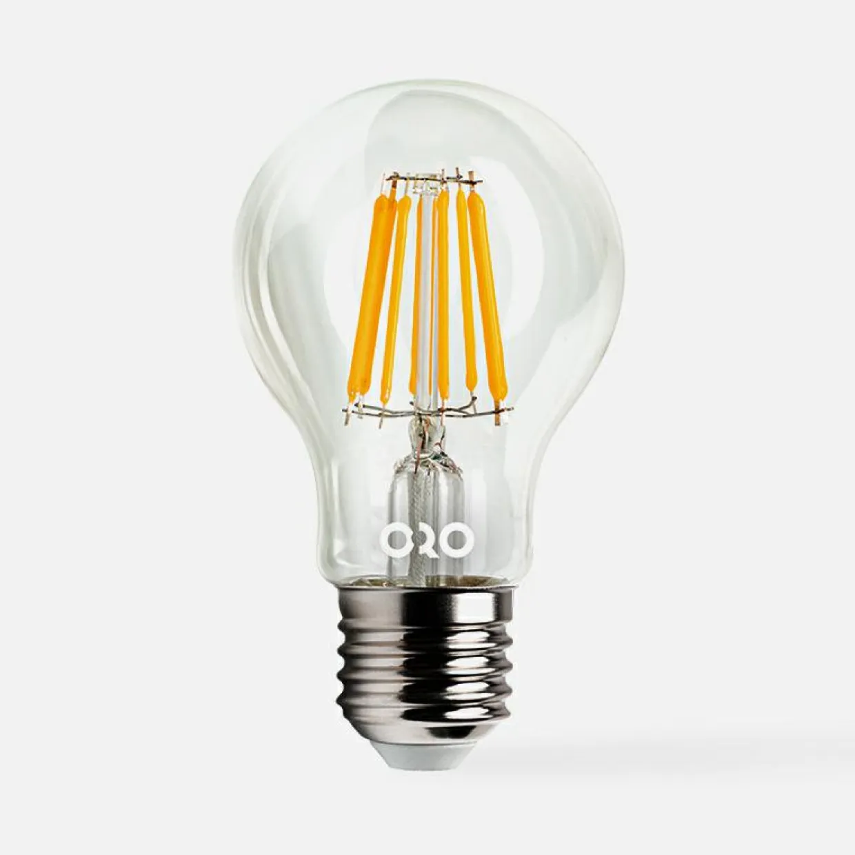 Żarówka LED barwa ciepła ORO-ULTRA-FLT-E27-A60-7,2W-WW
