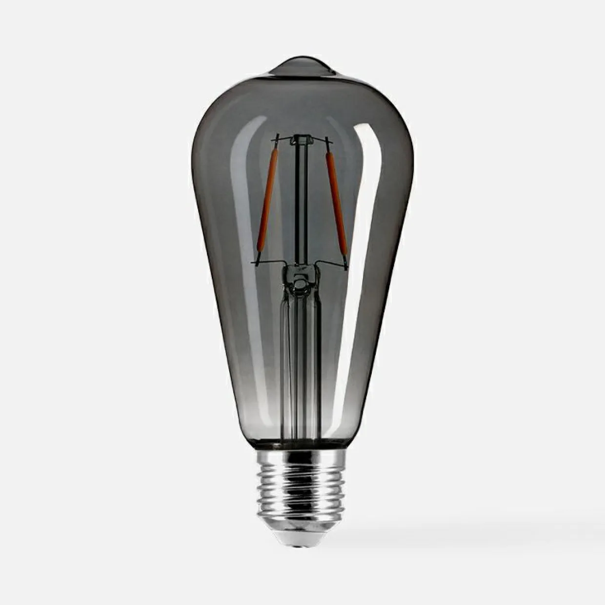 Żarówka LED barwa ciepła ORO-SMOKY-E27-ST64-2W-WW