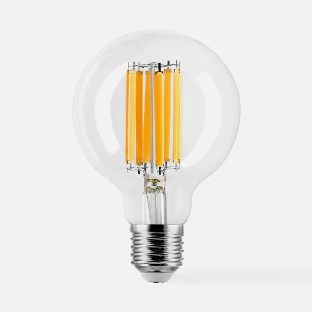 Żarówka LED barwa ciepła ORO-CLARO-E27-G80-15W-WW