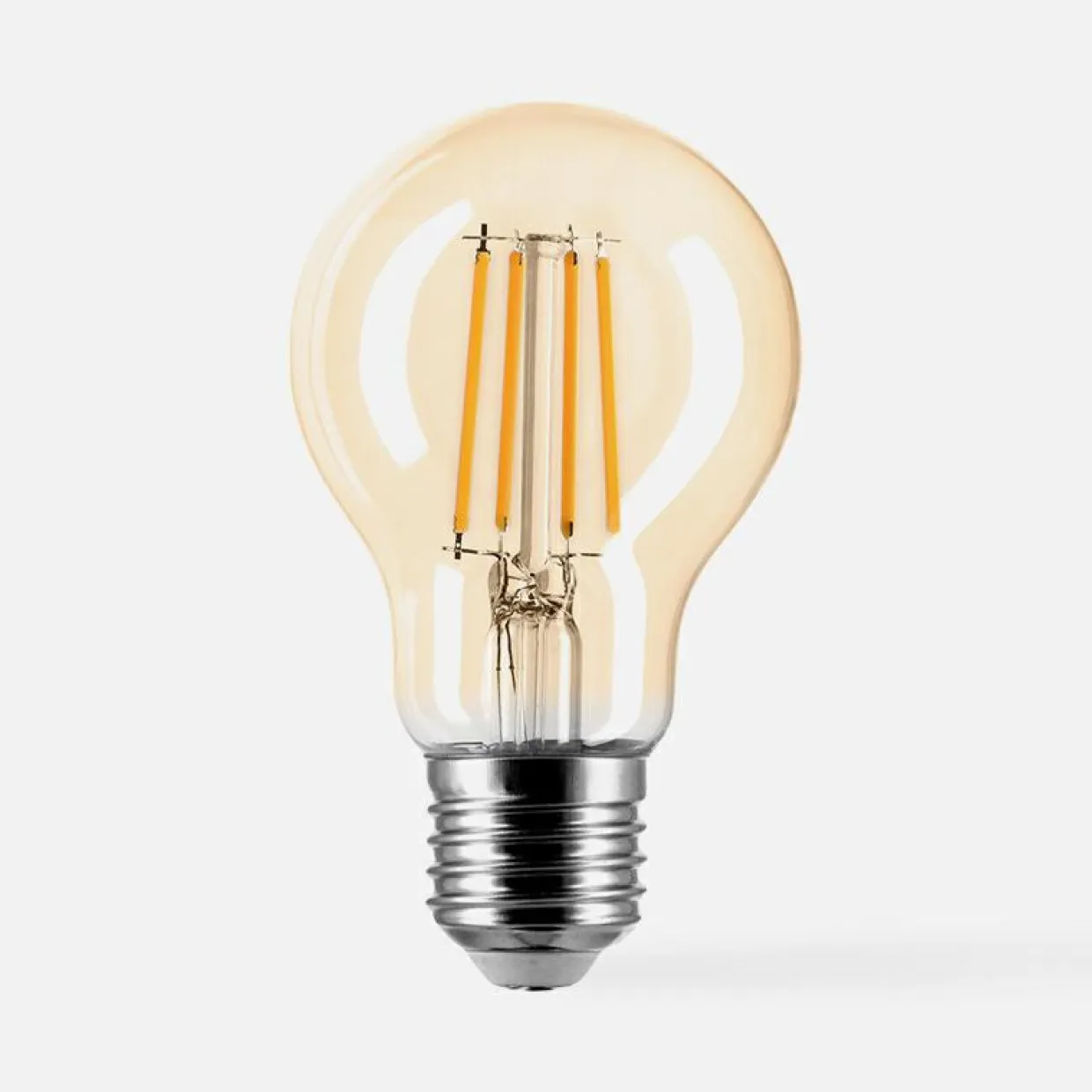Żarówka LED barwa ciepła ORO-AMBER-E27-A60-4W-WW