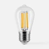 Żarówka LED barwa ciepła ORO-CLARO-E27-ST45-8W-WW