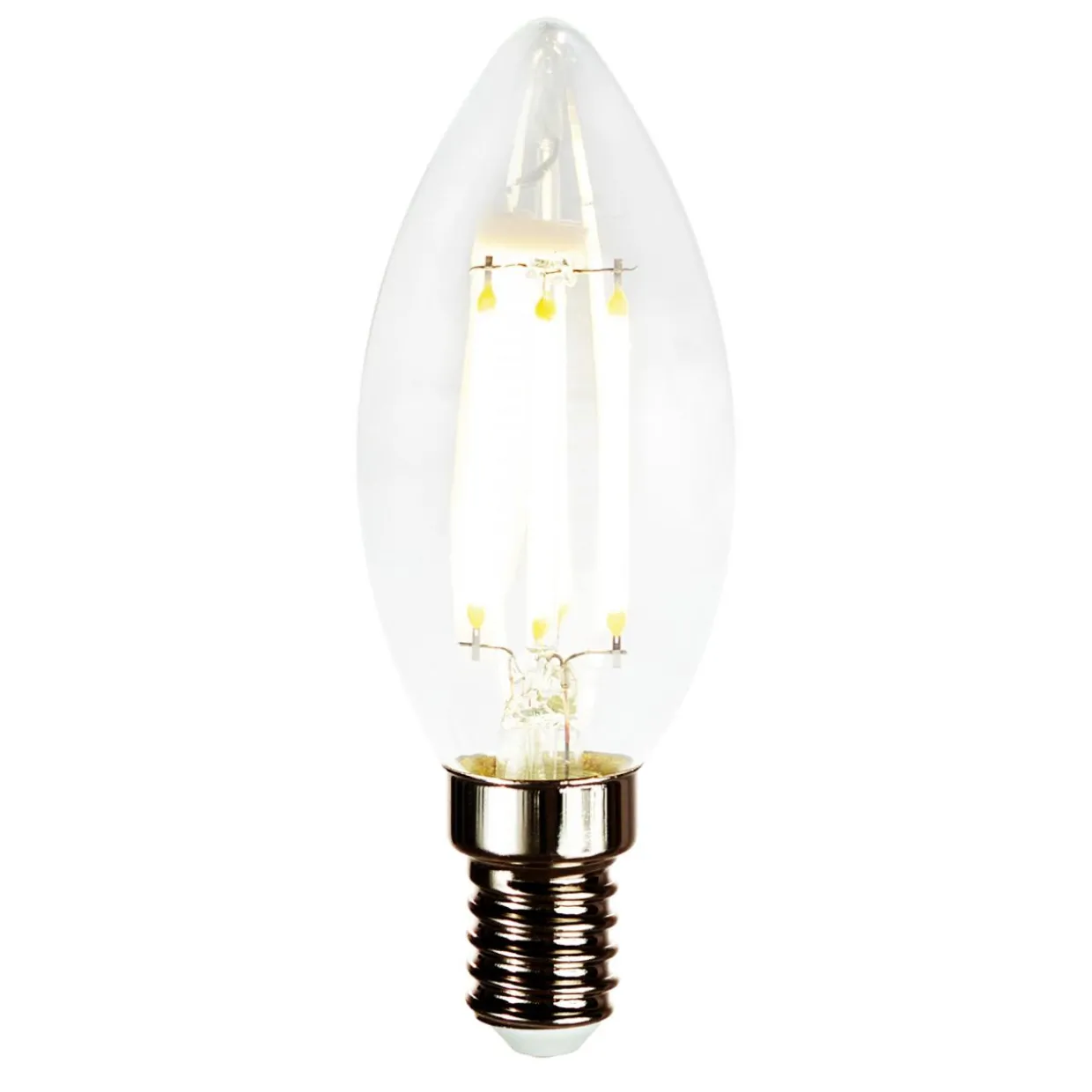 Żarówka LED E14 4W barwa neutralna ORO-E14-C35-FL-CLARO-4W