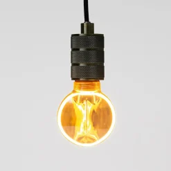 Żarówka LED G80 SERIA ZERO E27 4W AMBER barwa ciepła SZ61039