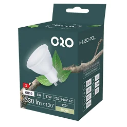 Żarówka LED GU10 5W barwa neutralna ORO-GU10-TOTO-5W-DW