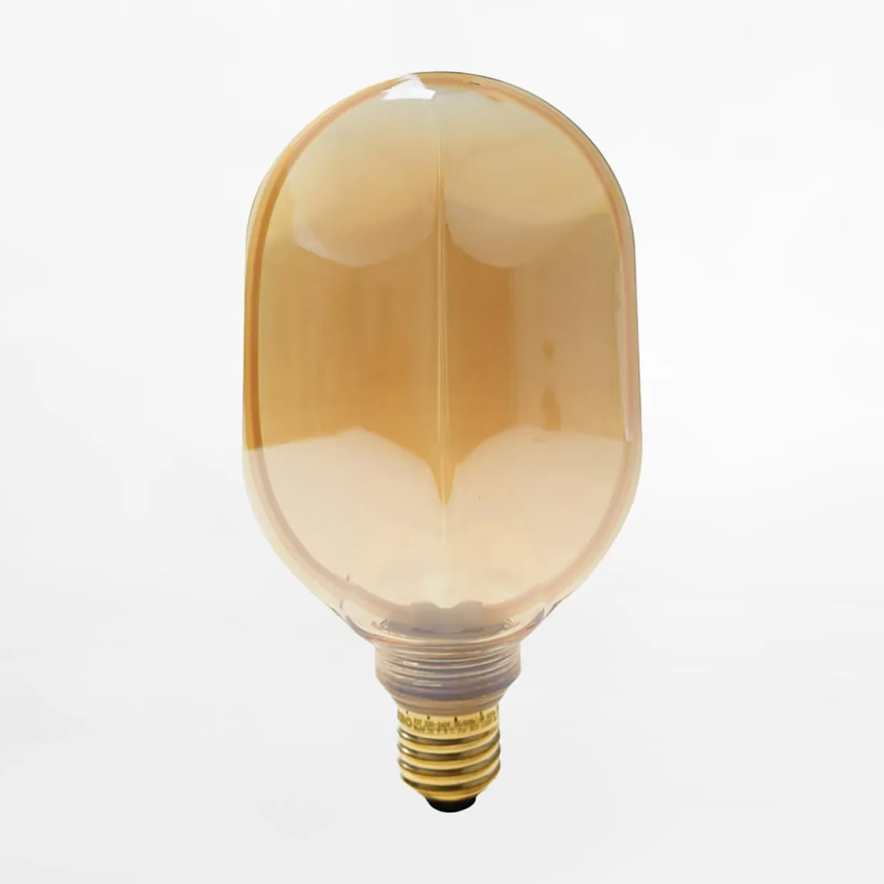 Żarówka LED O100 SERIA ZERO E27 4W AMBER barwa ciepła SZ61039