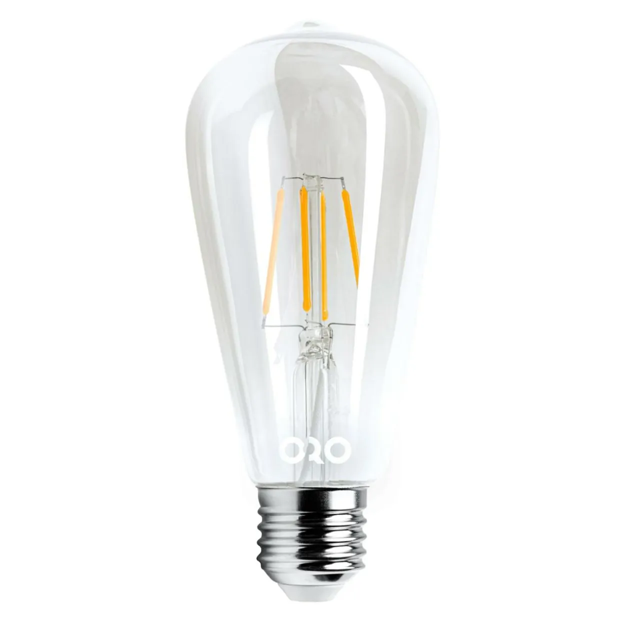 Żarówka ozdobna retro LED E27 8W barwa ciepła ORO-E27-ST64-FL-CLARO-8W-WW