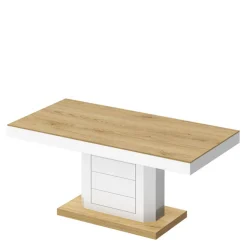 Ława LIMENA MINI dąb słoneczny / biały