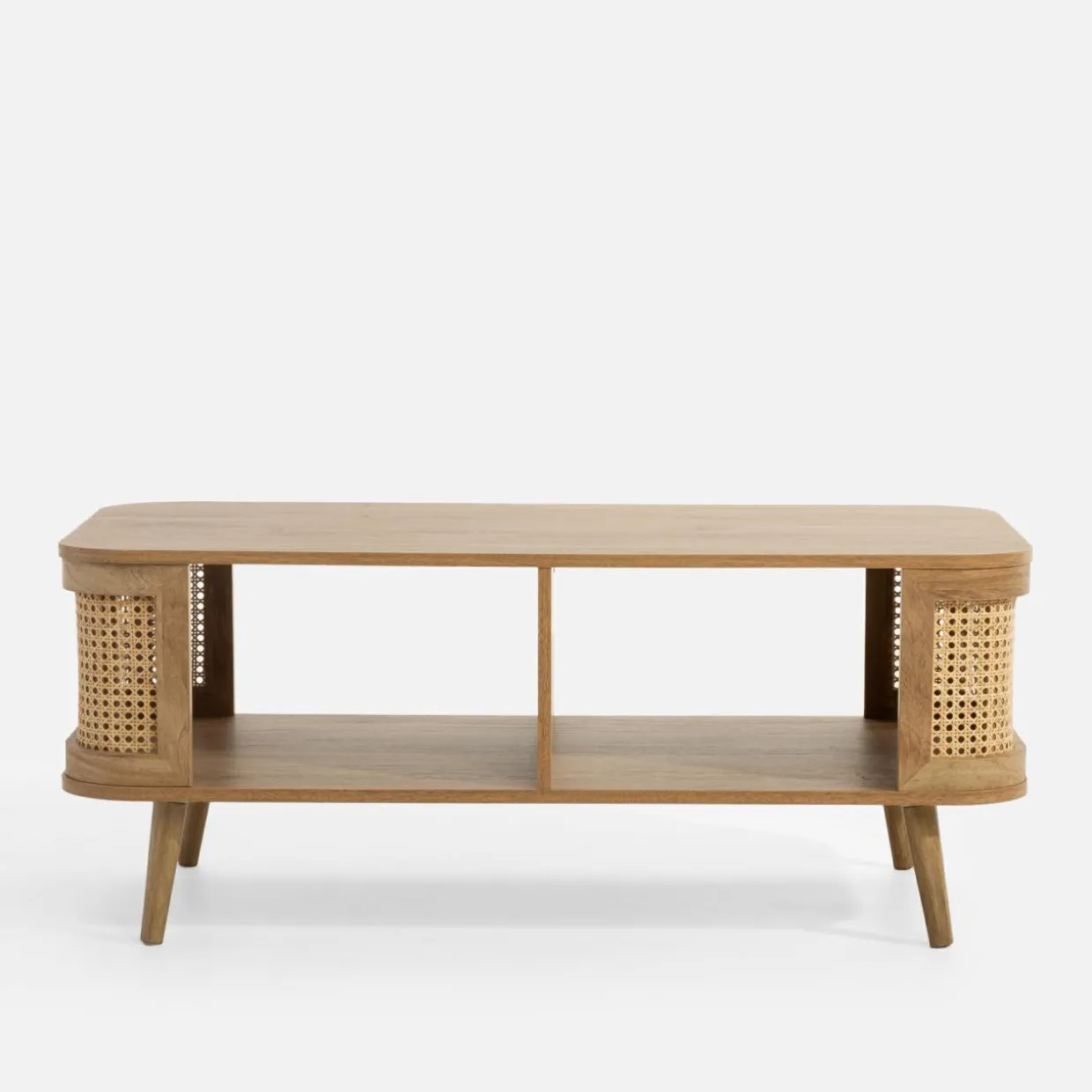 Ława z półkami boho FABLA