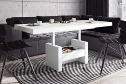 Ławostół z szufladą AVERSA LUX połysk biały