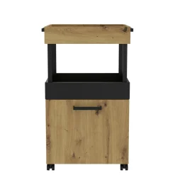 Barek na kółkach HOME BAR dąb artisan