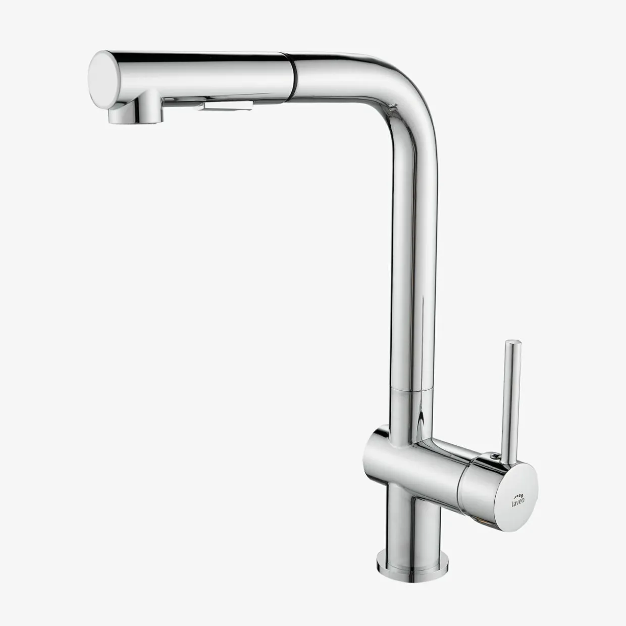 Bateria zlewozmywakowa z wyciąganą wylewką LAVEO LUX chrom