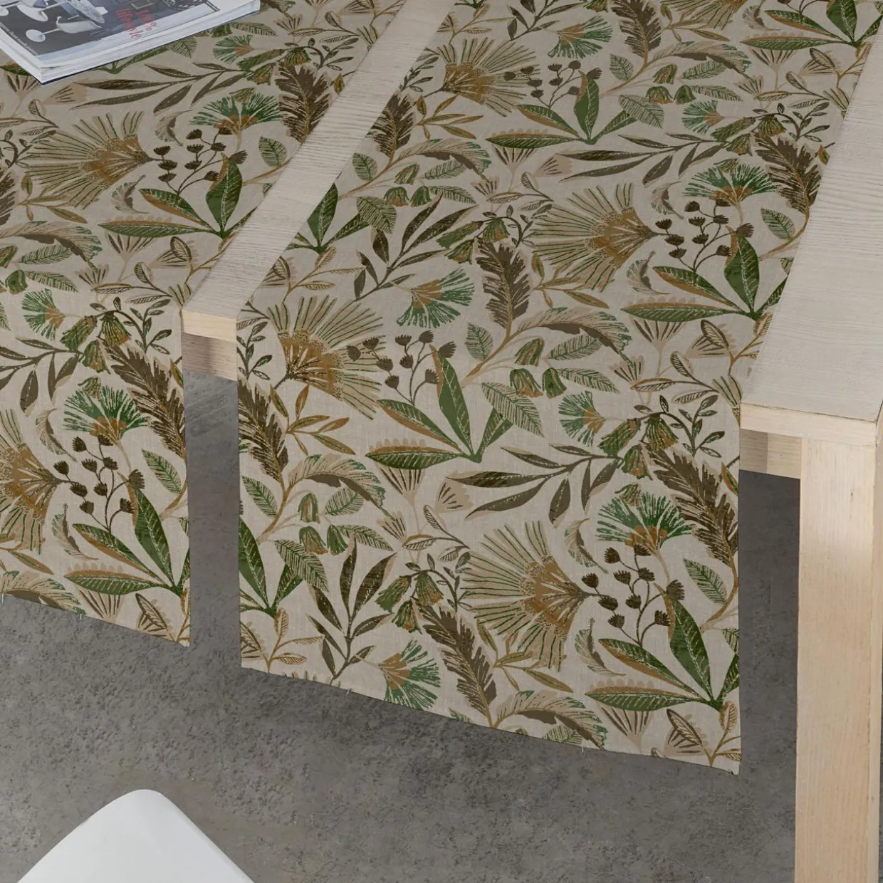 Bieżnik bawełniany PLANTIS 40x140 cm