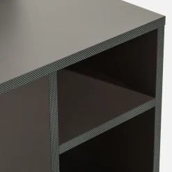 Biurko z półkami szare CARBON
