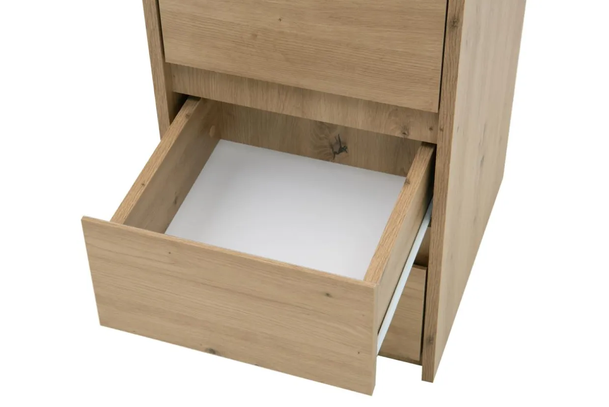 Biurko z szufladami dąb artisan OPEN 2