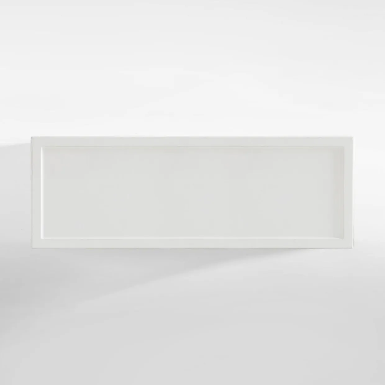 Blenda AVOLA 60x21 cm folia biały mat