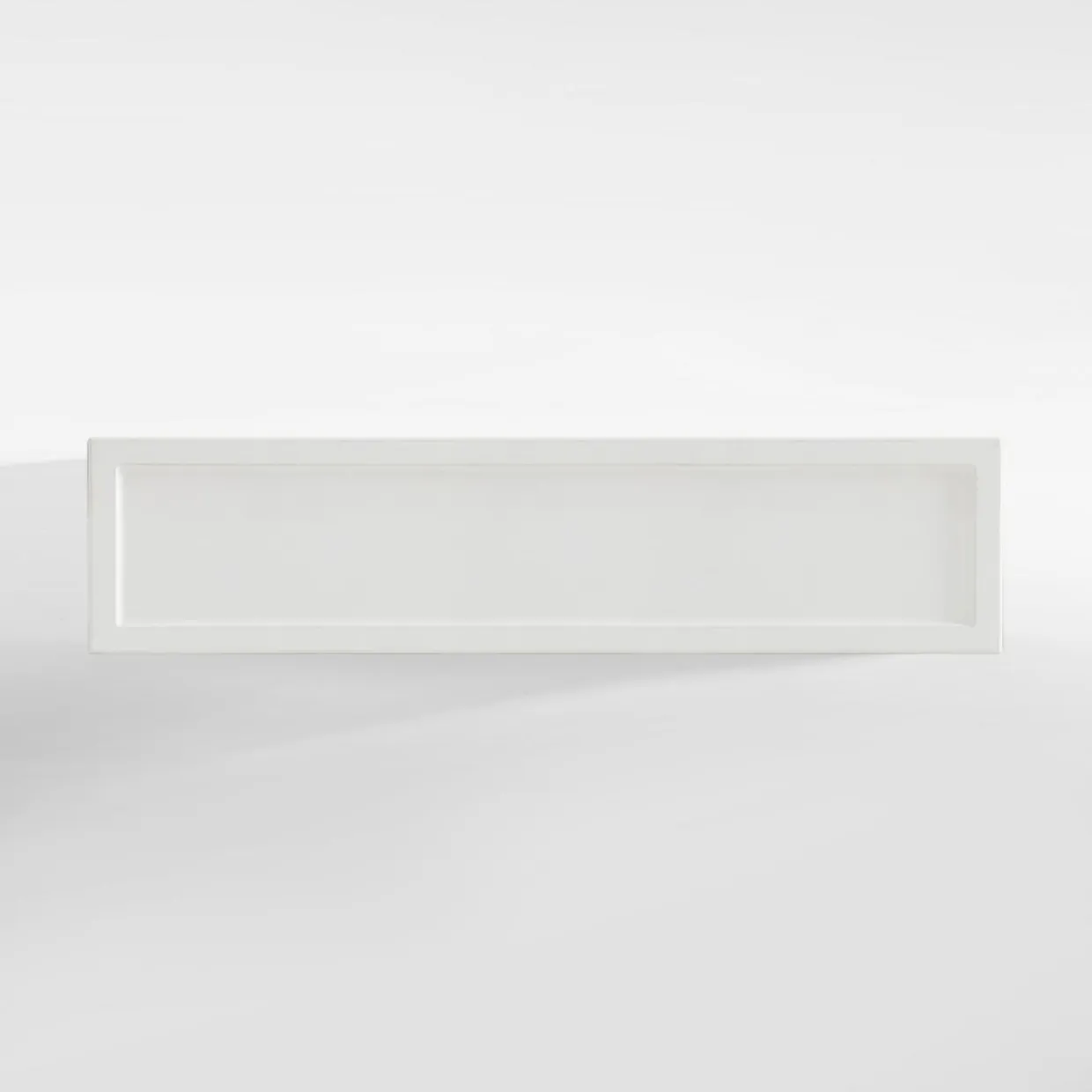 Blenda AVOLA 60x14 cm folia biały mat
