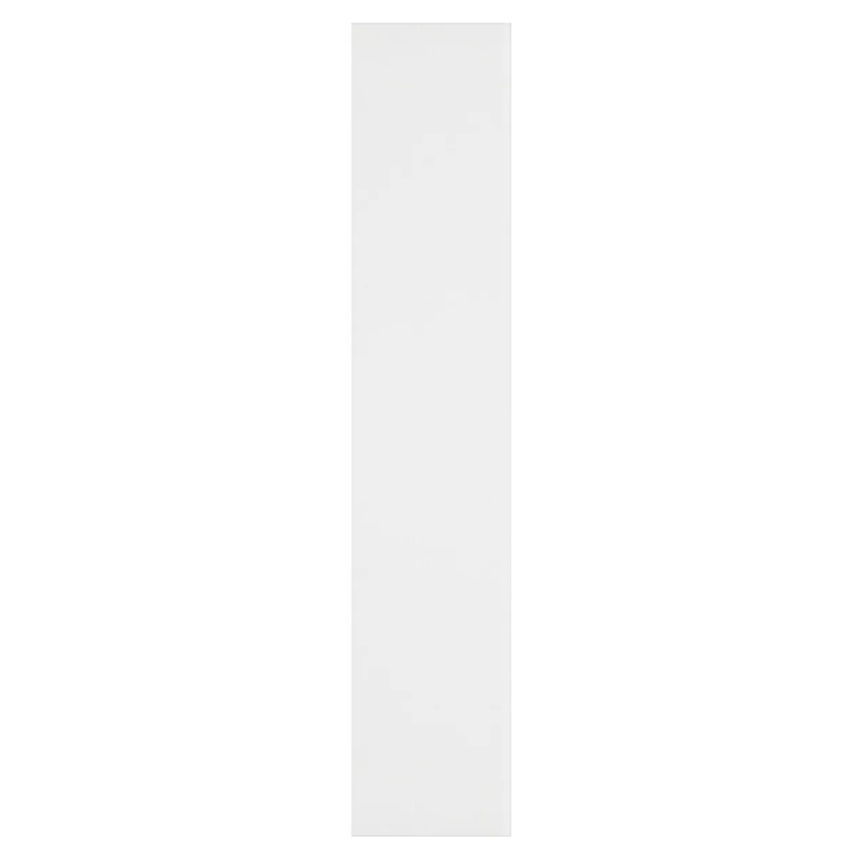 Blenda narożna dolna biały premium SIMPLE 15x76,5 cm