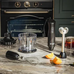 Blender ręczny 3 w 1 RUSSELL HOBBS czarny mat