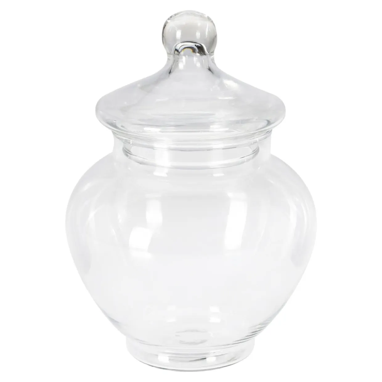 Bombonierka szklana 16 cm