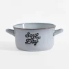 Bulionówka ceramiczna szara 580 ml