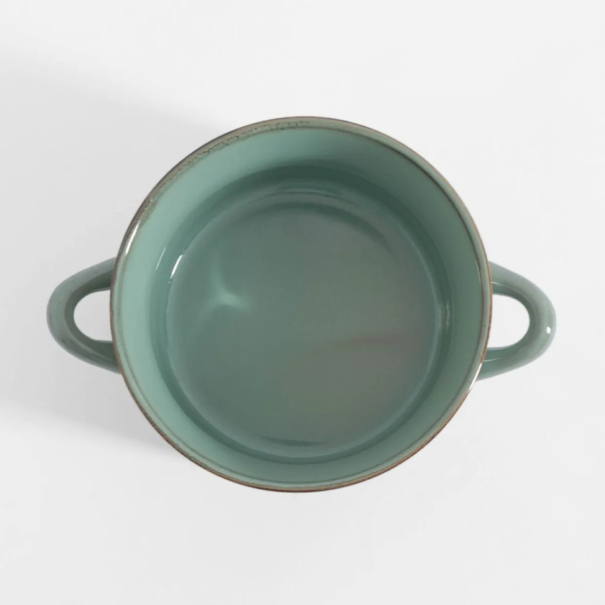 Bulionówka ceramiczna zielona 580 ml