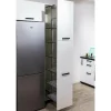 Cargo wysokie do szafki 40 cm, front wysuwny, chrom