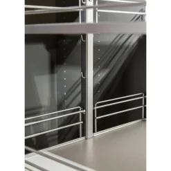 Cargo wysokie do szafki 30 cm, front wysuwny, chrom