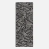 Chodnik geometryczny antracytowy NORWAY 80x200 cm