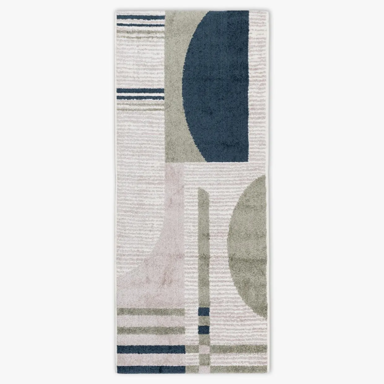 Chodnik geometryczny wielokolorowy HOUSTON 80x200 cm