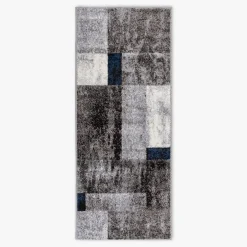 Chodnik szary GEOMETRIA FENIKS 80x200 cm