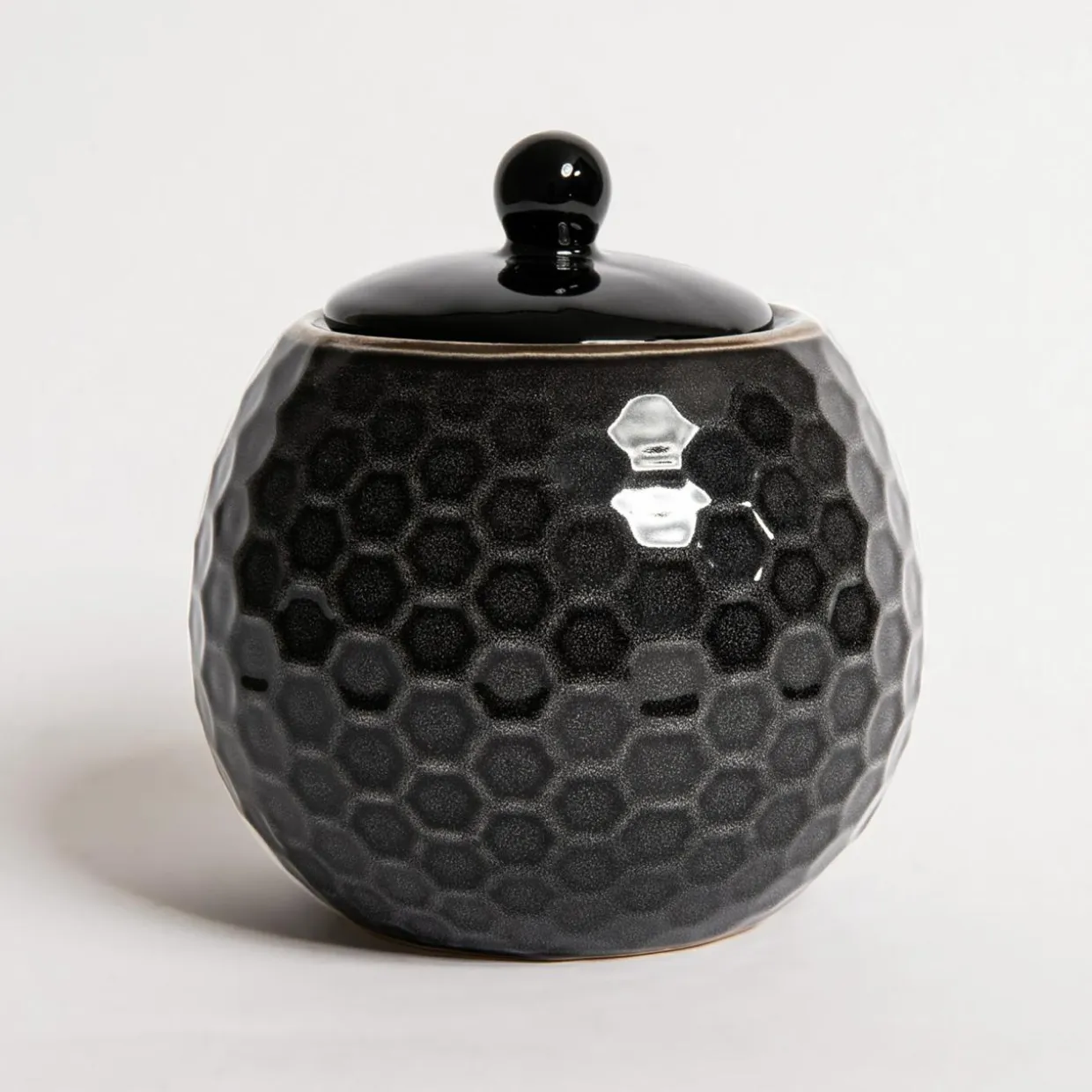 Cukiernica ceramiczna czarna BRESCA