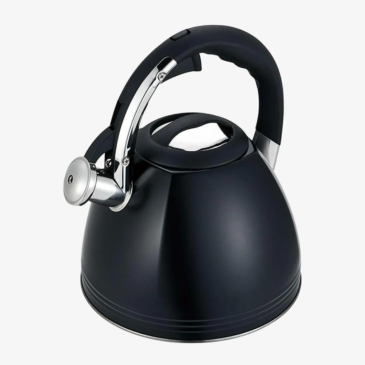 Czajnik na gaz i indukcję czarny 2,5 l
