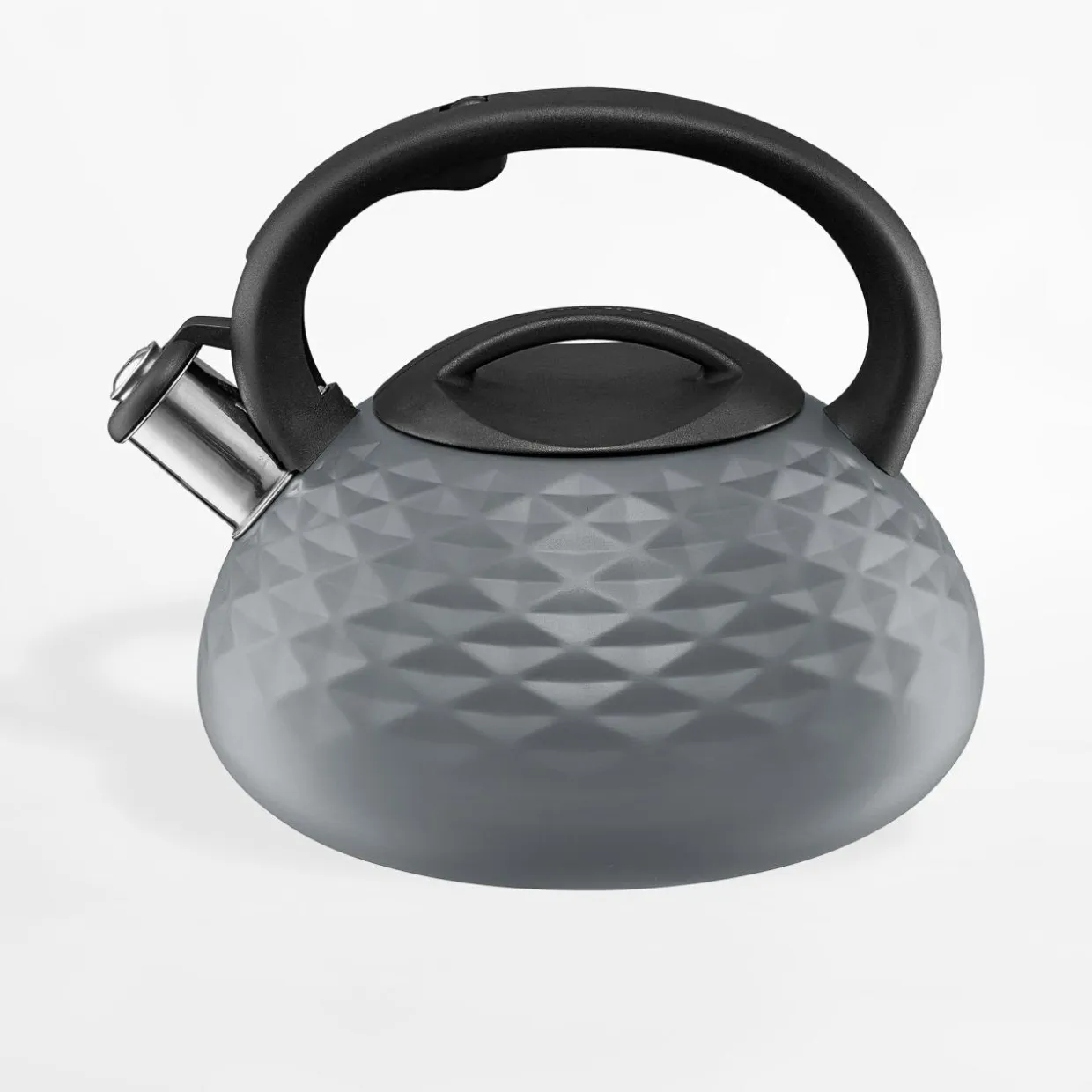 Czajnik z gwizdkiem GOLF szary mat 2,3 l