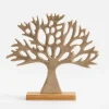 Dekoracja złota DRZEWO 25,5 cm