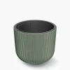 Doniczka zielona MILLY 29,8 cm