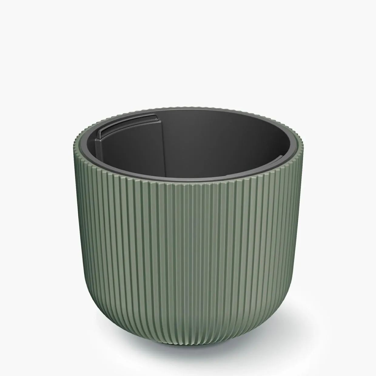 Doniczka zielona MILLY 29,8 cm