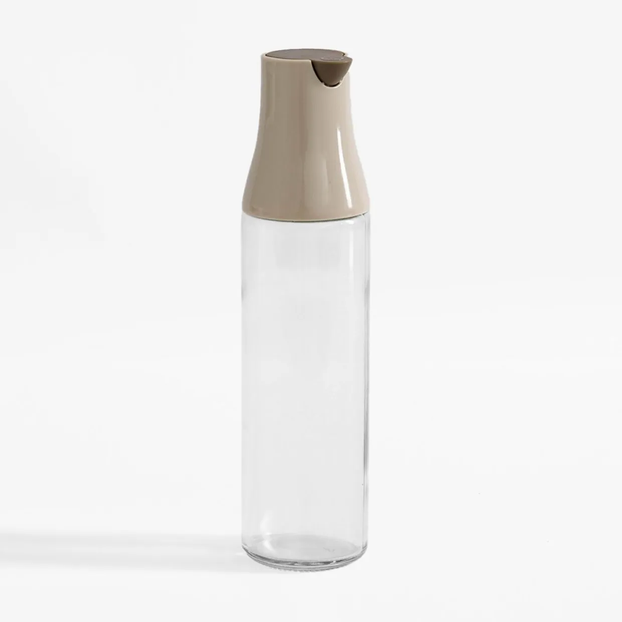Dozownik do oleju szklany 500 ml szary