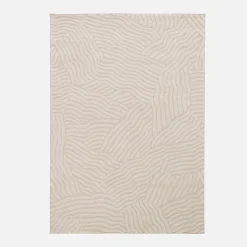 Dywan abstrakcyjny beżowy DEUS 160x230 cm