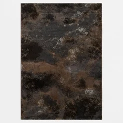 Dywan abstrakcyjny brązowy SORRENTO 200x290 cm