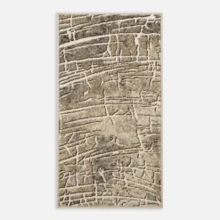 Dywan abstrakcyjny kremowy ARCO 60x110 cm