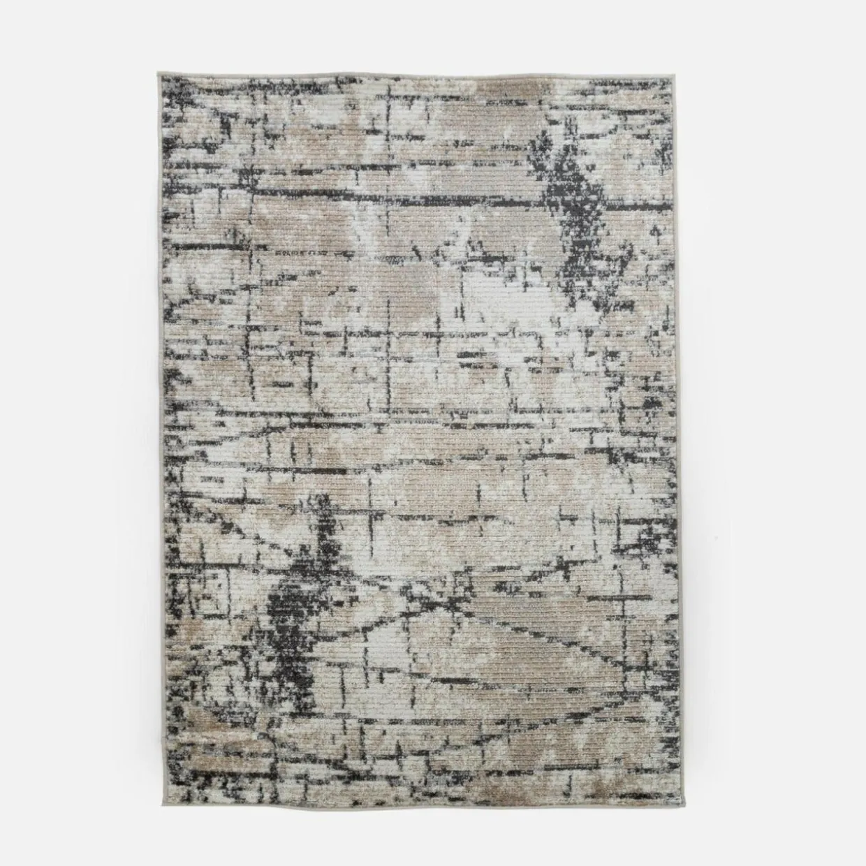 Dywan abstrakcyjny kremowo-szary HARMONY 120x170 cm
