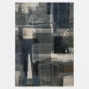 Dywan abstrakcyjny niebieski SORRENTO 120x170 cm