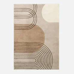 Dywan art déco beżowy MILLEY 200x290 cm