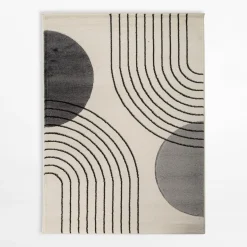 Dywan art déco kremowy MILLEY 120x170 cm