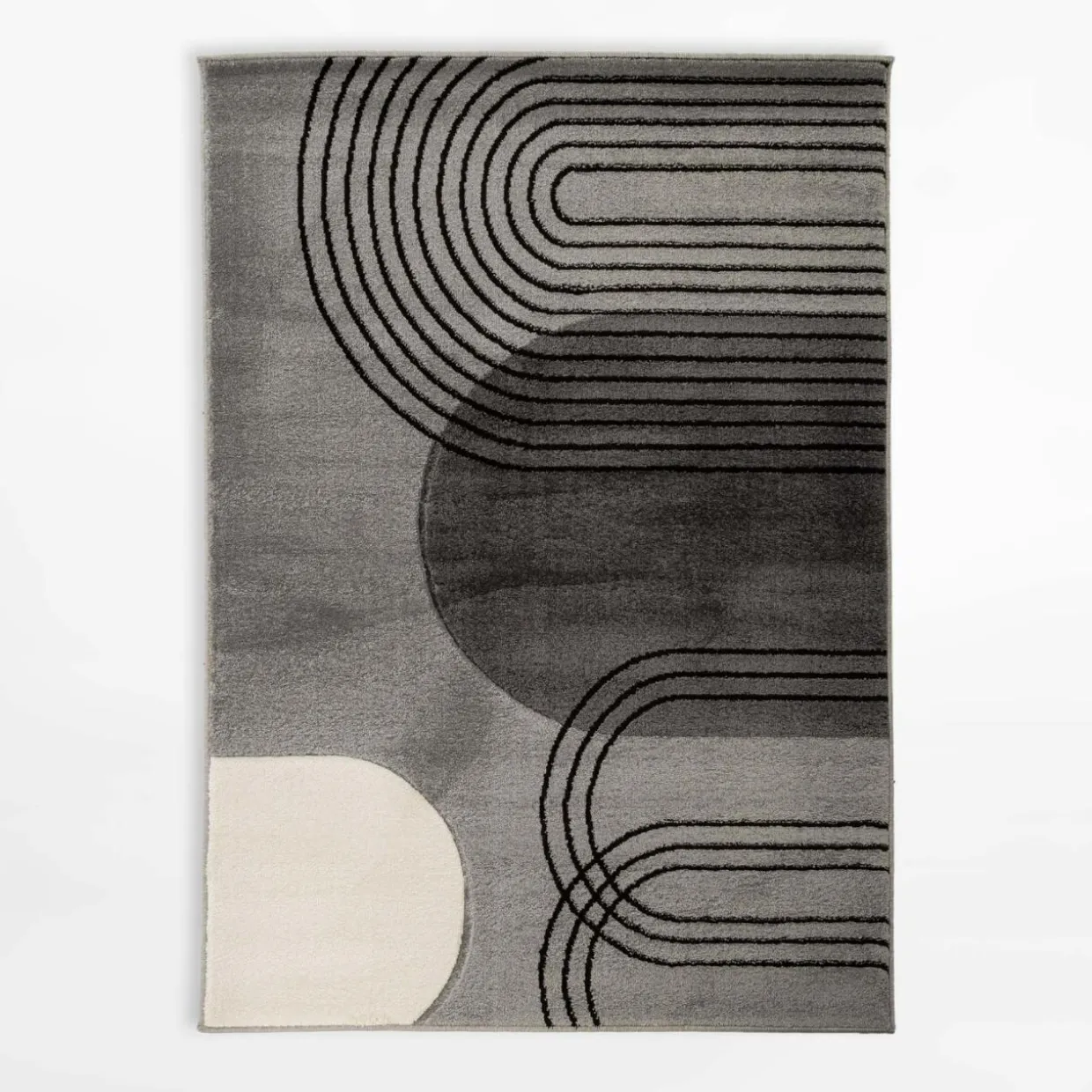 Dywan art déco szary MILLEY 120x170 cm