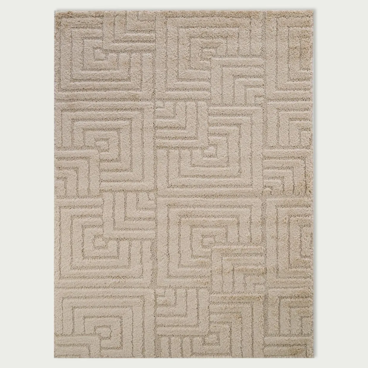 Dywan beżowy LA CASA 3D 120x170 cm