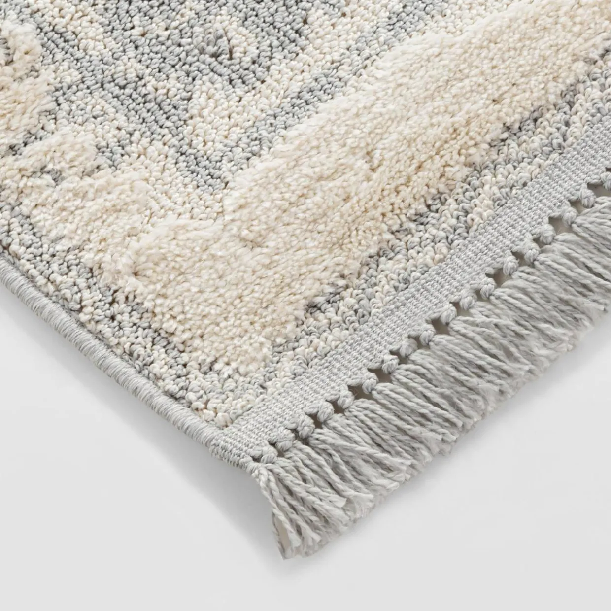 Dywan boho kremowy NINA, 80x150 cm