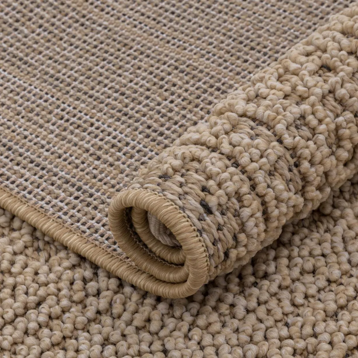 Dywan boho zewnętrzny beż BOUCLE 160x230 cm